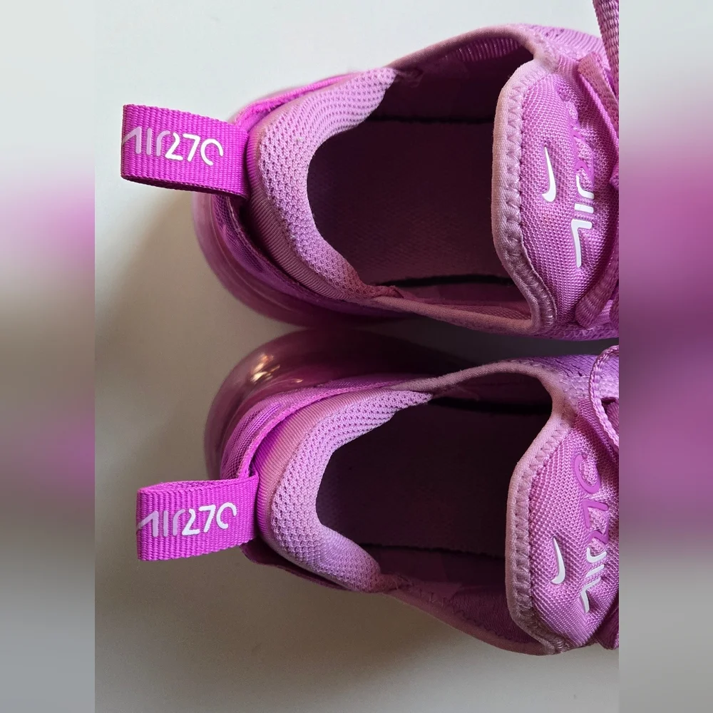 Nike Air Max 270 Pink Sneakers - Picture 7 of 8